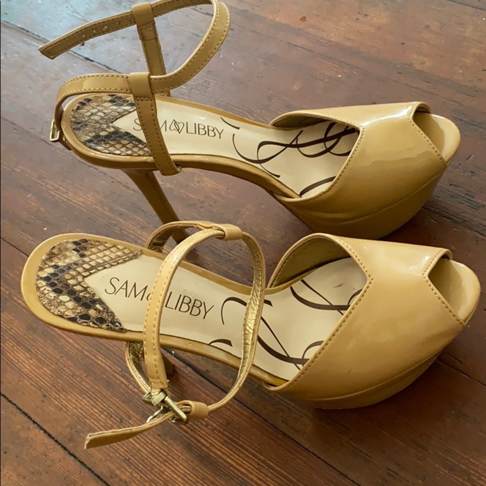 Nude heels